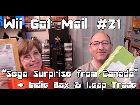 Wii Got Mail #21 "Sega Surprise from Canada" + Indie Box & Leap Trade