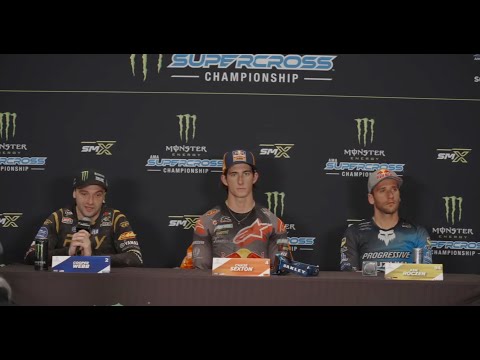 Monster Energy Supercross: Press Conference Round 13 - Philadelphia, PA - April 12, 2025
