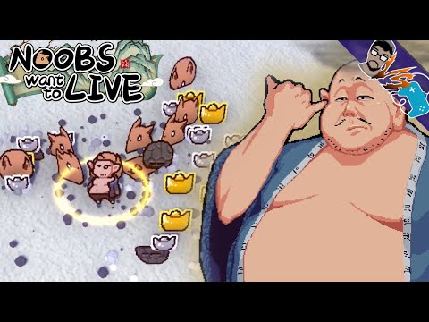 PORKY'S DEFENSE STRAT IS INSANELY STRONG in Noobs Want to Live Part 2