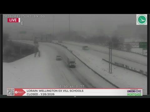 Winter storm hits Northeast Ohio: School closings coming in for Monday, Jan. 26