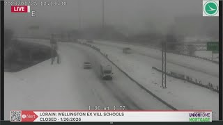 Winter storm hits Northeast Ohio: School closings coming in for Monday, Jan. 26