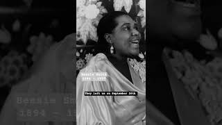 Bessie Smith (1894 - 1937) #bessiesmith #singer #blues #music #tennessee #usa #memory