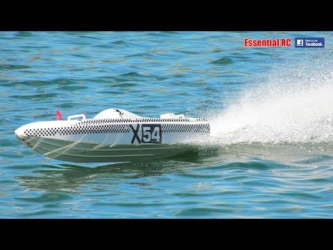 X-54 ELECTRIC Offshore RC Power Boat (HIGH SPEED ENDURANCE RACING)