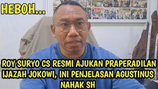 Download lagu GEMPAR! ROY SURYO CS GUGAT LEWAT PRAPERADILAN IJAZAH JOKOWI, INI KATA AGUSTINUS NAHAK SH mp3