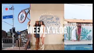 Weekly vlog: Sierra's bachelorette, scottsdale arizona, mobile hibachi!