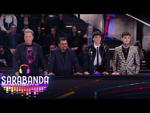 Sarabanda Celebrity - La squadra degli uomini della terza puntata
