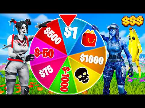 Fortnite SPIN THE WHEEL = $$$