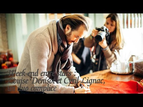 Week-entre entre stars : Cyril Lignac et Louise Denisot, un tandem de choc