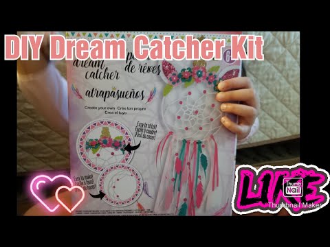 CATA'S DIY DREAM CATCHER KIT FROM DOLLARAMA FOR KIDS!! FUN IDEAS