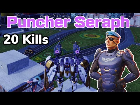 Seraph Puncher - 20 Kills with legendary pilot | War Robots Gameplay
