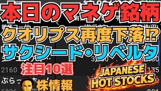 【株投資•STOCKS】『クオリプス』まさか下落に⁉,『サクシード』終焉なるかS安⁉,『キオクシア』下落継続へ⁉,Japanese Hot Stocks【掲示板トレーダー】