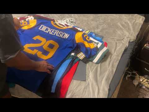 My NFL jersey collection