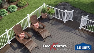 Deckorators at Lowe's