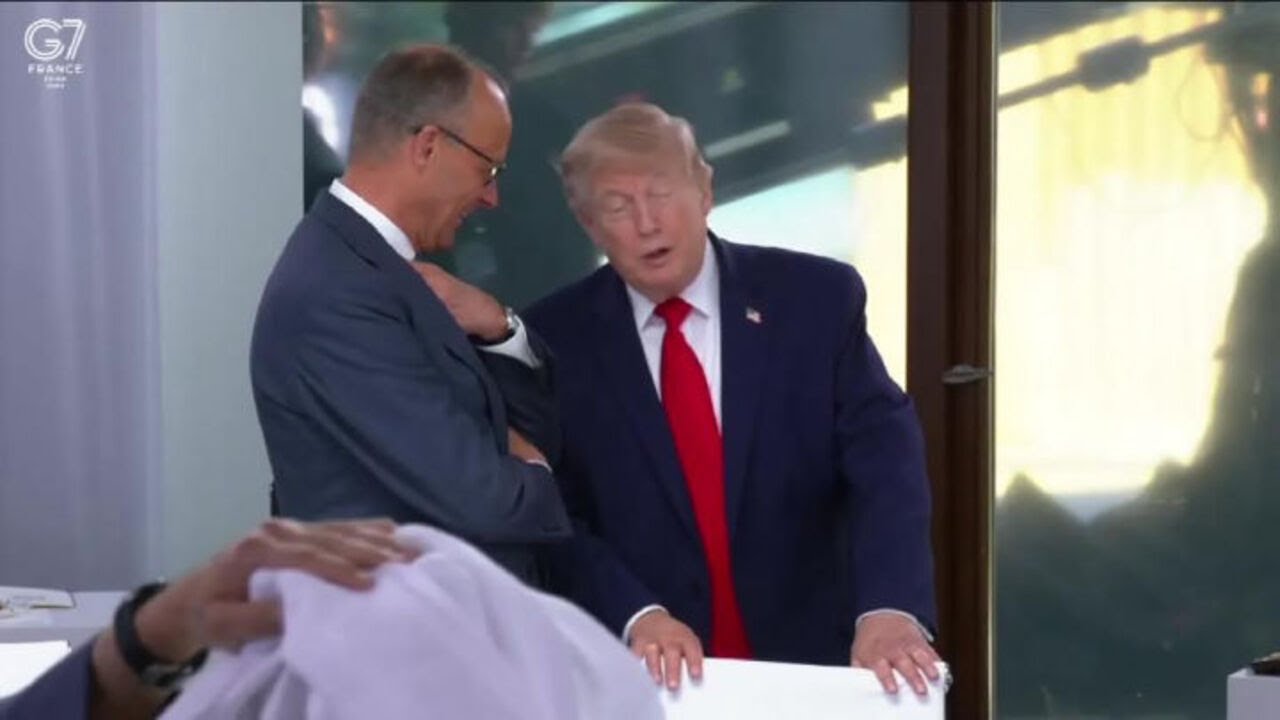 Trump scherza con Meloni: "Sono stato abbandonato", lei: "Siamo sempre amici". Siparietto al G7 SOTT