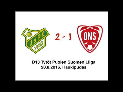 Puolen Suomen Liiga 2016 D13 JyPK03U - ONS 20.8.2016