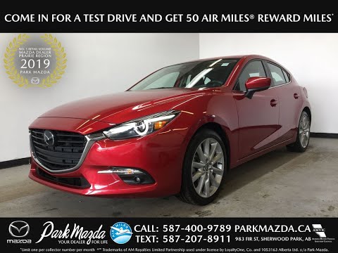 SOUL RED 2017 Mazda Mazda3 GT Review Sherwood Park Alberta - Park Mazda