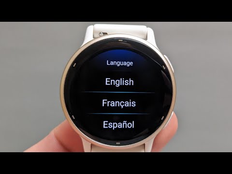 How to Change Language Garmin Vivoactive 5 / Venu 3