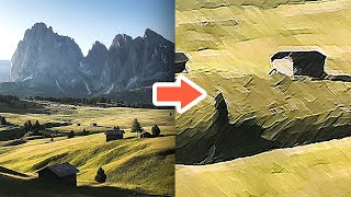 How to Turn a Photo into a Painting in Photoshop (Using the Filter Gallery)