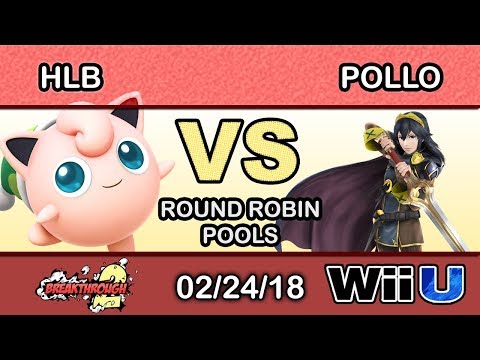 Breakthrough 2 - D4C | HLB (Jigglypuff) vs. PWRUP | Pollo (Lucina) Round Robin Pools - Smash 4