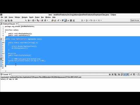 Java 8 New Features Default Method