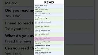 READ in English | 13 Useful Everyday Examples