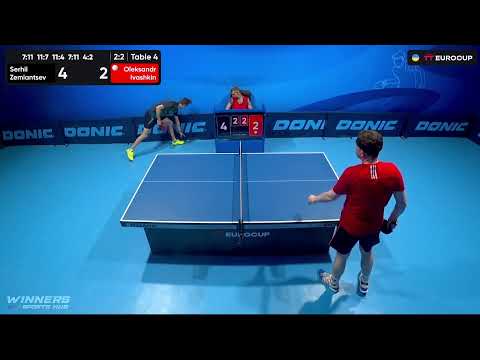 14:05 Serhii Zemiantsev - Oleksandr Ivashkin 15.07.2023 TT Euro.Cup Ukraine Star. Table 4