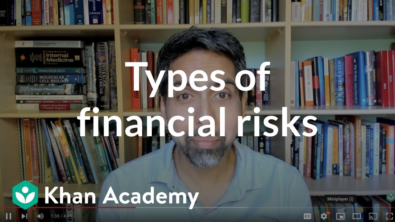 Types of financial risks | Insurance | Financial Literacy | Khan Academy
