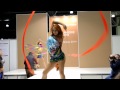 Сексуальные танцы с лентами на показе мод Bellissima Lingerie 2014 