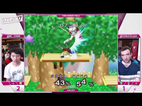 SXC2K17 - SSBM - MC (Falco) vs SA Nick (Marth) - Winners Finals