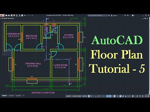 AutoCAD Tutorial for Beginners Lesson 1
