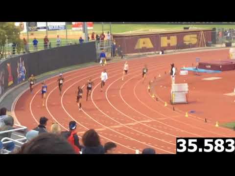 Girls Invite 400m-2018 Arcadia Invitational 4/7/18 Day 2 (Results in Description)