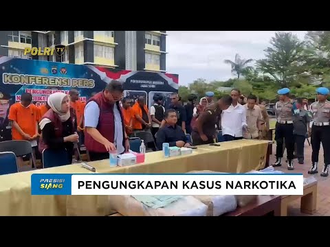 POLDA SUMBAR UNGKAP KASUS NARKOBA DAN PEMUSNAHAN BARANG BUKTI