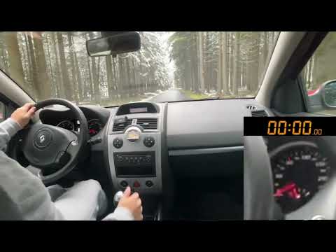 0–100 km/h TEST ⁠⁠⁠⁠⁠Renault Megane II 1.5 dCi 78kw