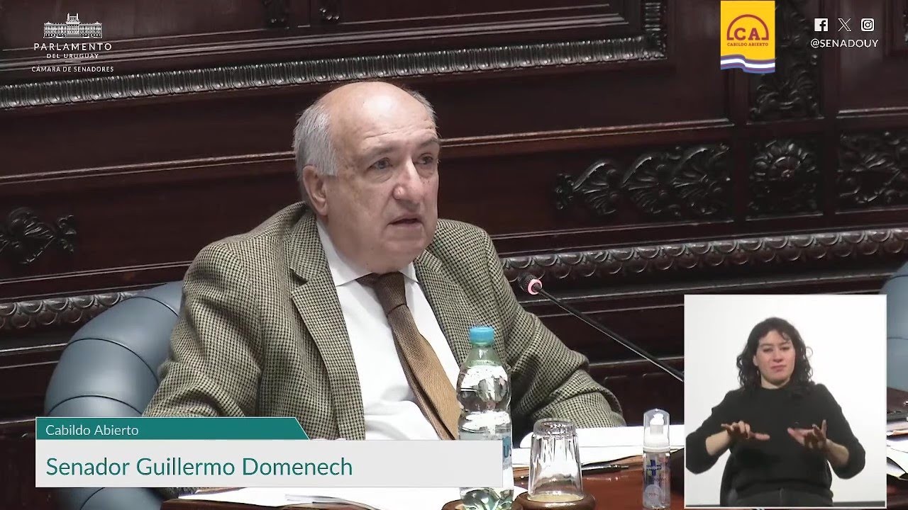 Senador Guillermo Domenech |  Aprobación del proyecto sobre Ciberdelitos