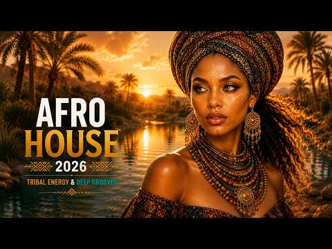 Afro House 2026 🌅 Happy Tribal Sunset Mix | Deep Grooves & AI Vibes