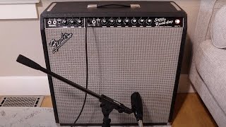 Video thumbnail for 1966 Fender Blackface Super Reverb (ceramics vs alnico) by Alex Nauman