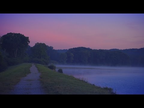 3 Hours of Relaxing Smooth Jazz Saxophone Instrumentals during sunrise on the Huron River