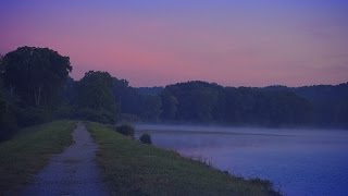 3 Hours of Relaxing Smooth Jazz Saxophone Instrumentals during sunrise on the Huron River