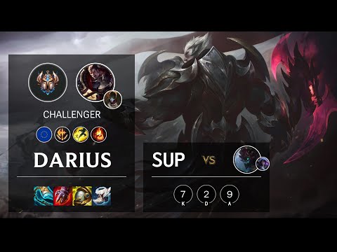 Darius Support vs Maokai - EUW Challenger Patch 10.25b