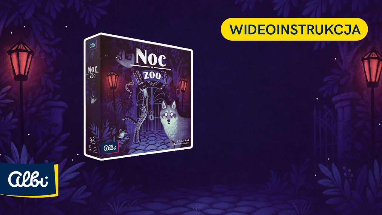 Noc w zoo | Wideoinstrukcja | Zasady gry krok po kroku