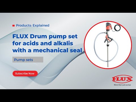 Flux Pump for Concentrated Acids and Alkalis