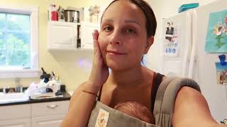 REAL DAY IN THE LIFE OF WITH A NEWBORN | mom of 3