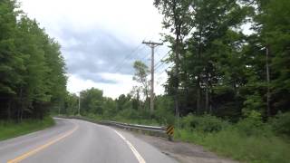preview picture of video 'Driving North on Scenic Route 100 in Vermont'