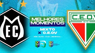 MELHORES MOMENTOS - MIXTO X OPERÁRIO VG (Semifinal Do Campeonato Mato-Grossense)