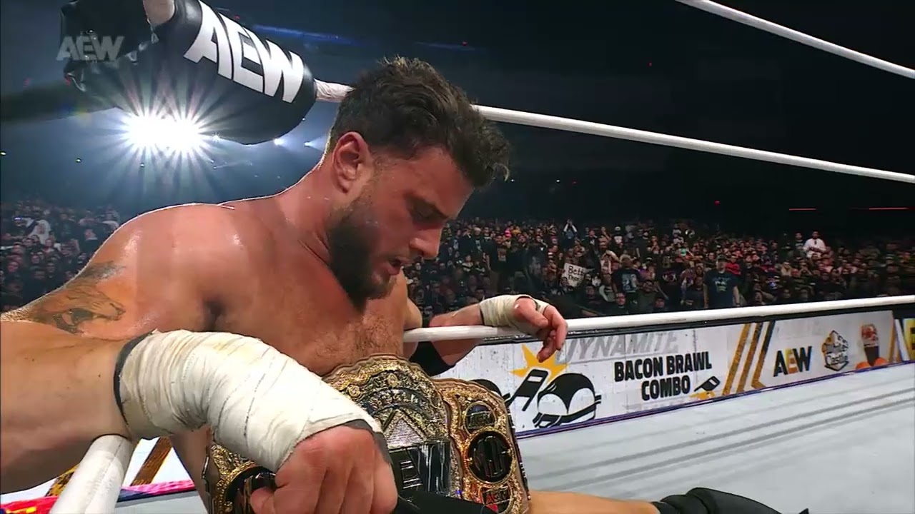 AEW Dynamite | MJF retiene su título Mundial de AEW al superar a Bandido.