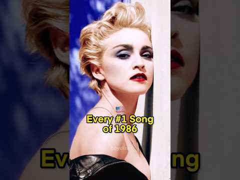 Every #1 Song of 1986 #bbydisc #80smusic #throwback #music #numberones #1986 #nostalgia