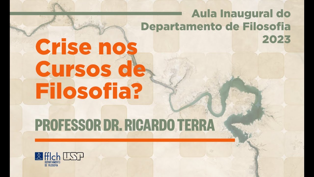 Aula Inaugural do Departamento de Filosofia 2023"Crise nos Cursos de Filosofia?"