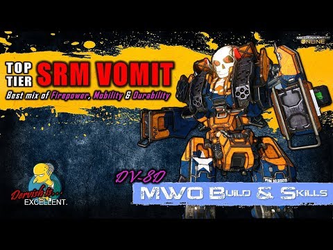 [BRxV] MWO Build & Skills : Dervish is Top Tier SRM Vomit?