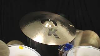 Video thumbnail for Zildjian 21" K Crash Ride - 2493g by The Drum Shop - Portland, Maine
