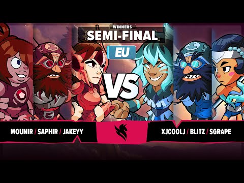 Mounir & Jakeyy & Saphir vs Blitz & Sgrape & xJcoolJ - Winners Semi-Final - Triples Championship